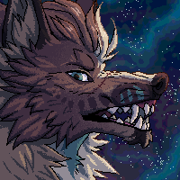 animated pixel icon with abstract animated background