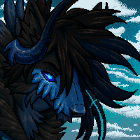 animated pixel icon with complex background