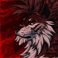 animated pixel icon with animated abstract background