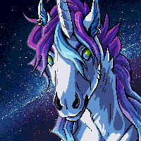 animated pixel icon with animated abstract background