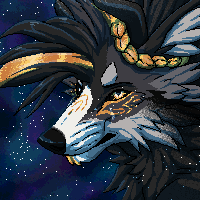 animated pixel icon with abstract animated background