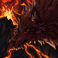 animated pixel icon with complex background