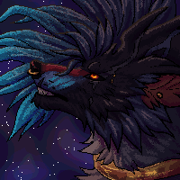 animated pixel icon with abstract animated background